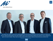 Tablet Screenshot of nhp.de