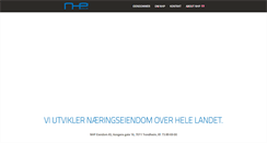 Desktop Screenshot of nhp.no