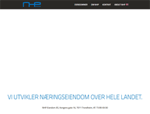 Tablet Screenshot of nhp.no